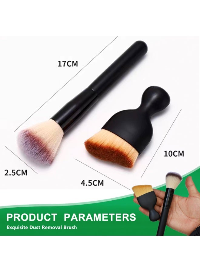 3 Pack Microfiber Duster, Small Dust Brushes, Feather Duster, Soft Fibers, Efficient Dust Removal, Cleaning Tool Perfect for Computers, Keyboards, Car Interior, Photo Frames, Digital Devices - Image 2